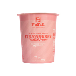 FoFill Micro Meal Proteingröt Strawberry Vanilla
