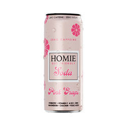 Homie Synbiotic Soda Pink Grapefruit